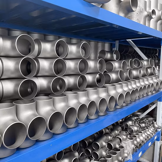  ASTM B363 Gr.  T-Stück aus legiertem Titan der Güteklasse 7 für den industriellen Einsatz